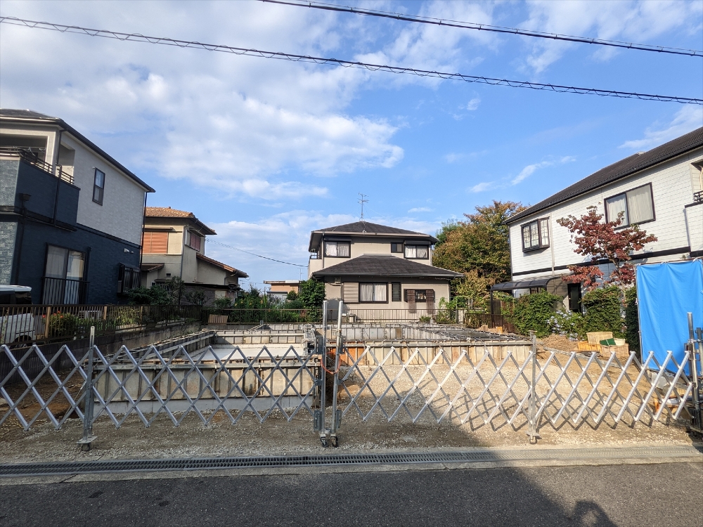 基礎工事　立ち上がり