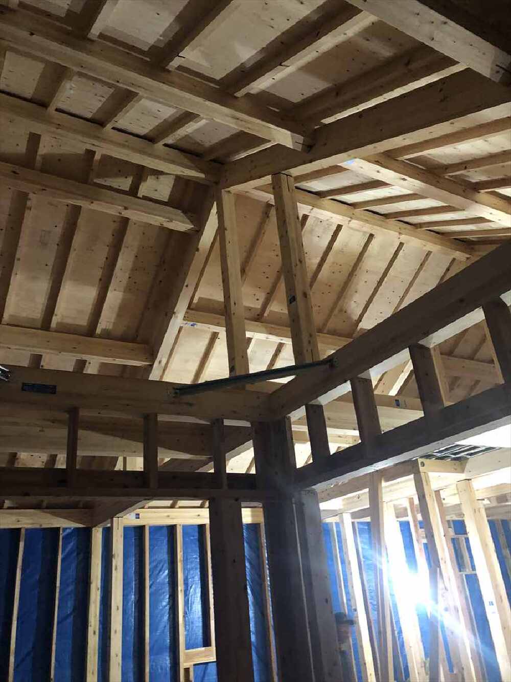 建て方（小屋組）
