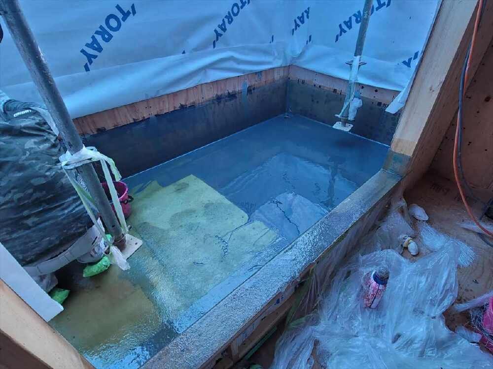 バルコニー防水・透湿防水シート貼