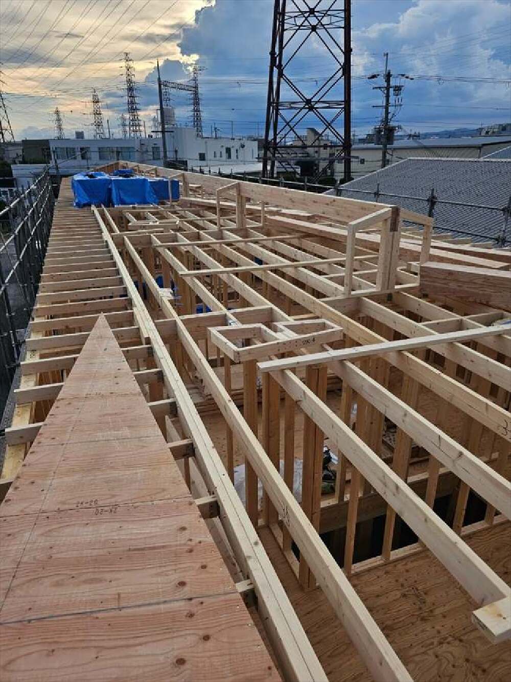 建て方（小屋組）