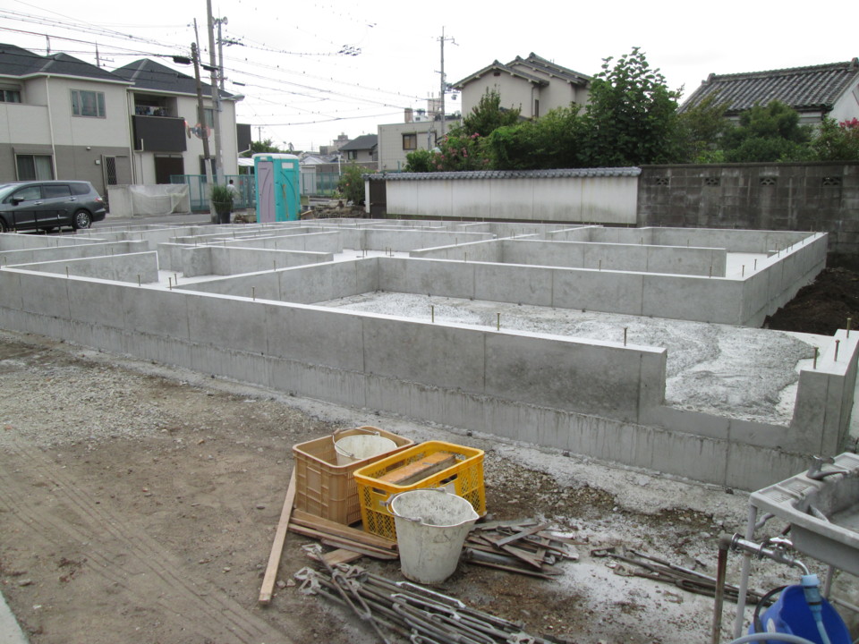 基礎完成