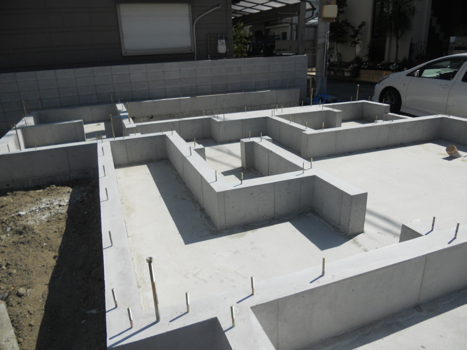 基礎完成