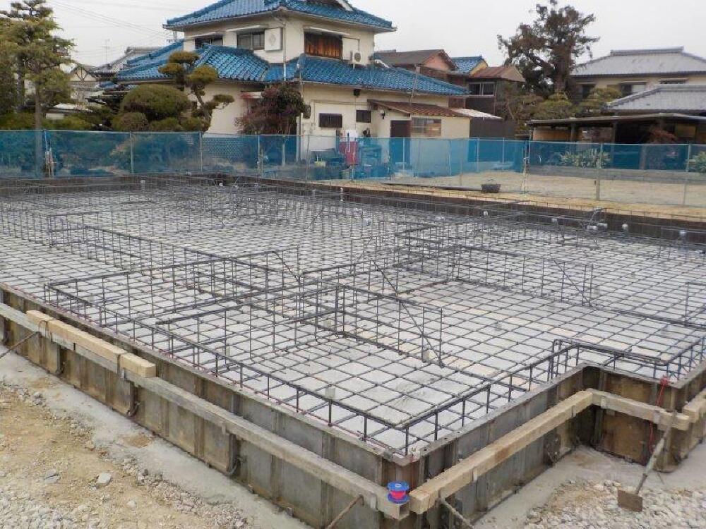 基礎配筋状況