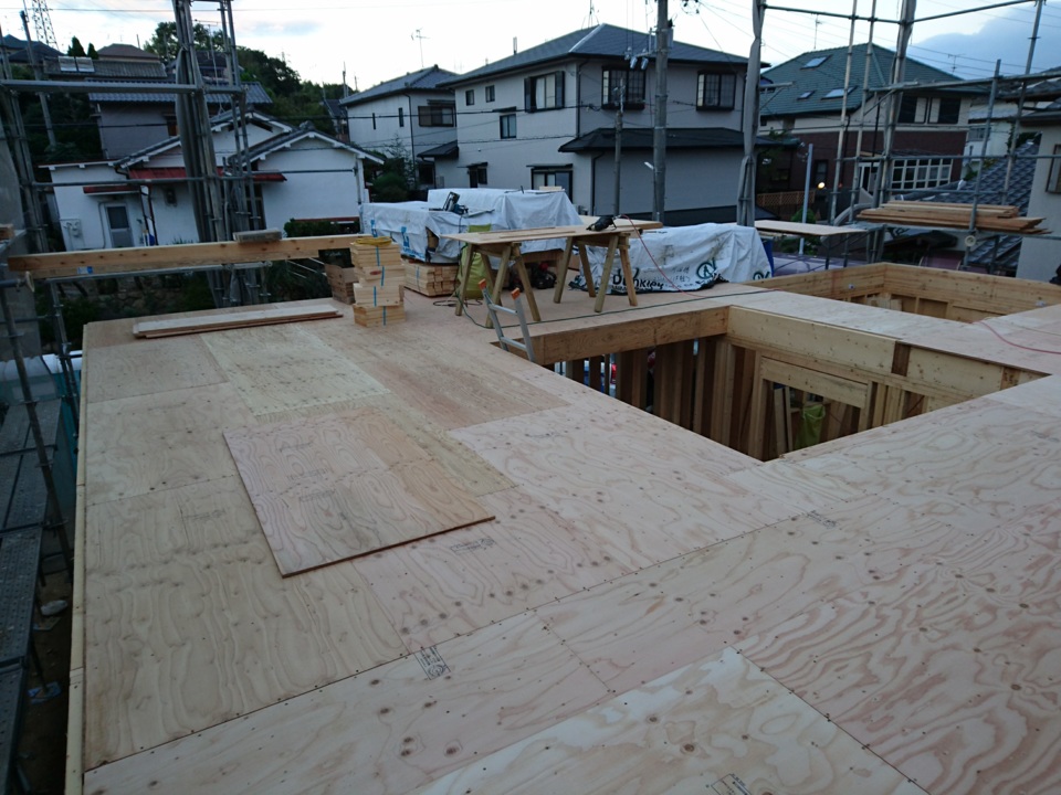建て方（２階床）