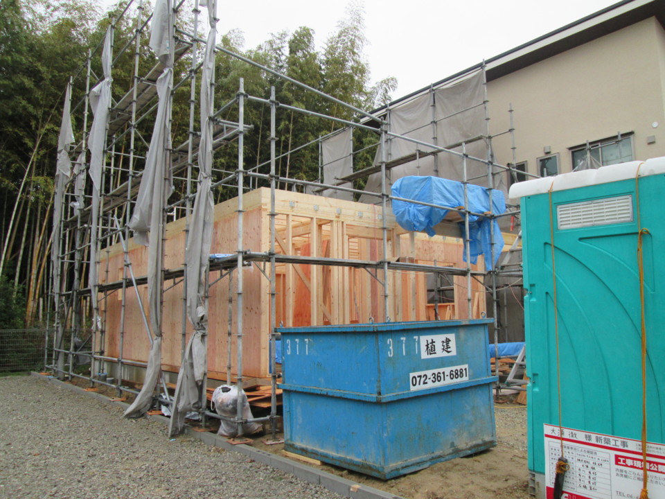 建て方（１階壁）