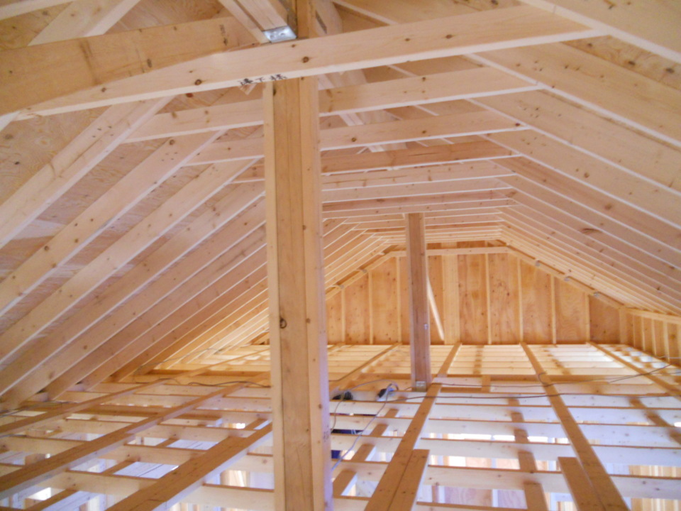 建て方（小屋組）