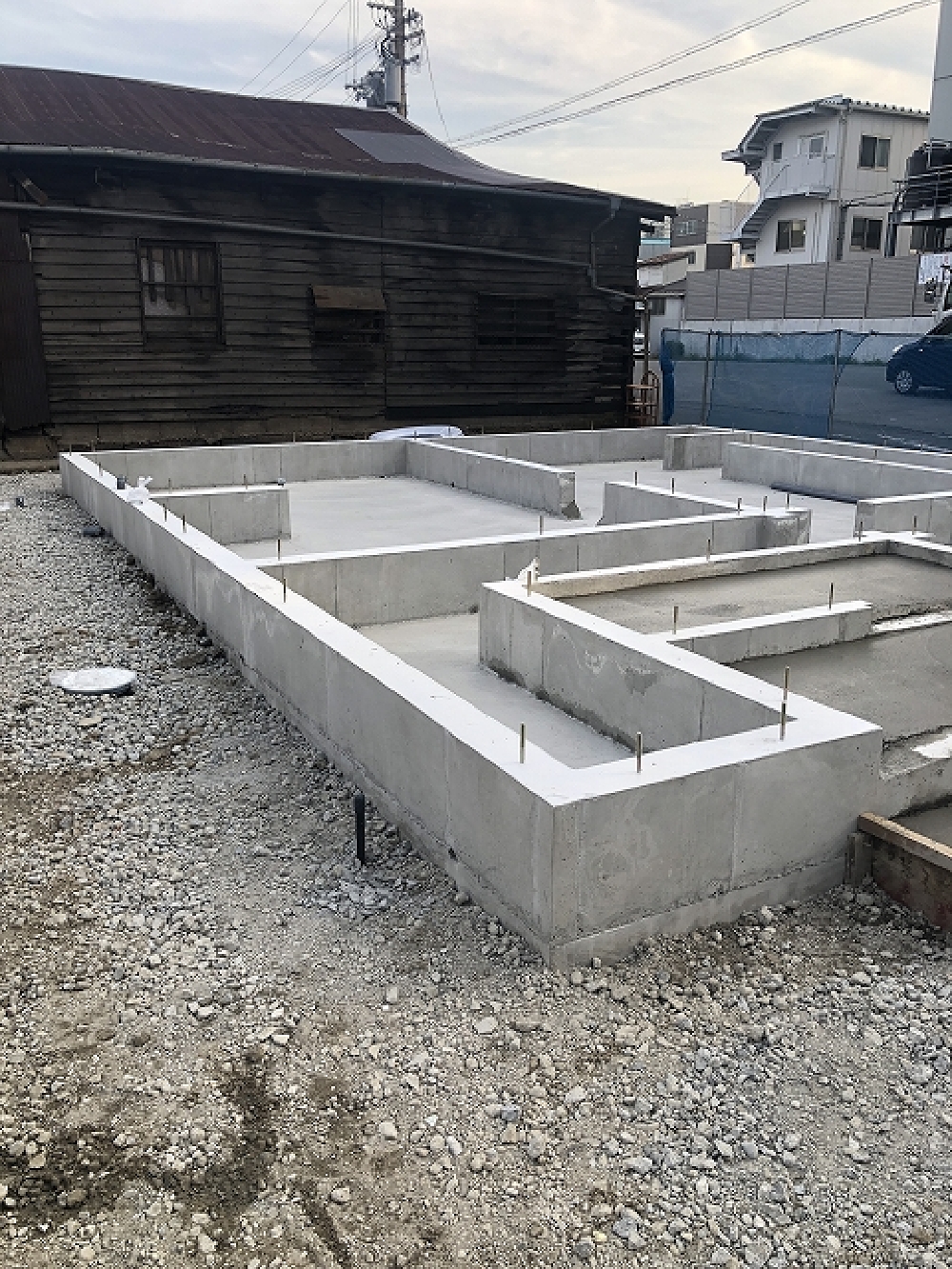 基礎完成