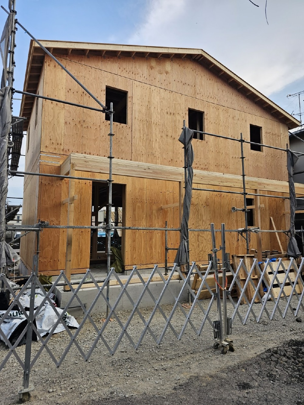 建て方工事２