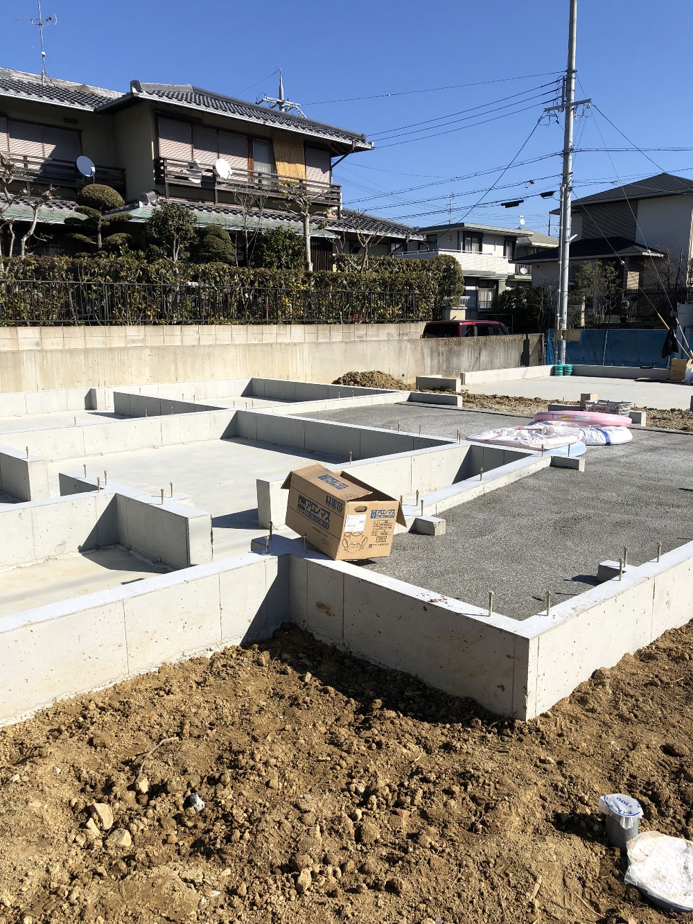 基礎完成