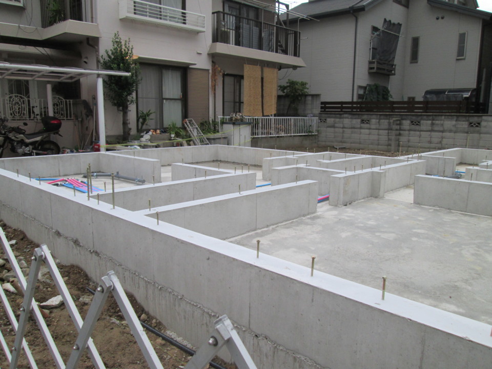 基礎完成