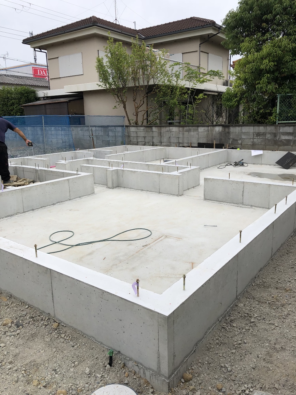 基礎完成