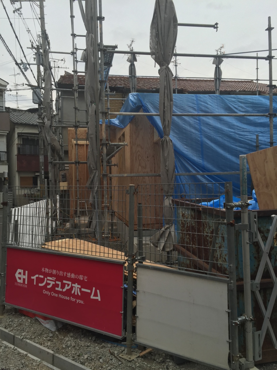 建て方（２階床）