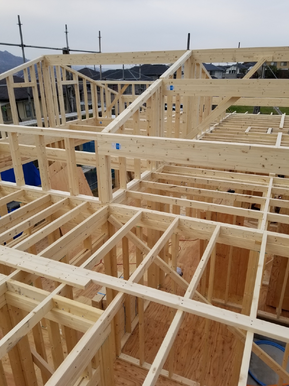 建て方(小屋組)