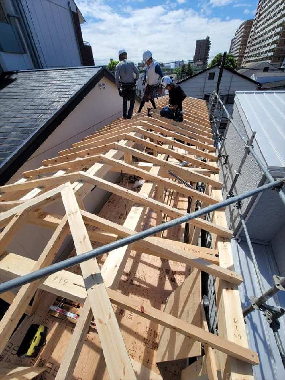 建て方（小屋組）