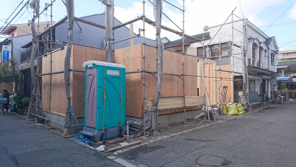 建て方（１階壁）