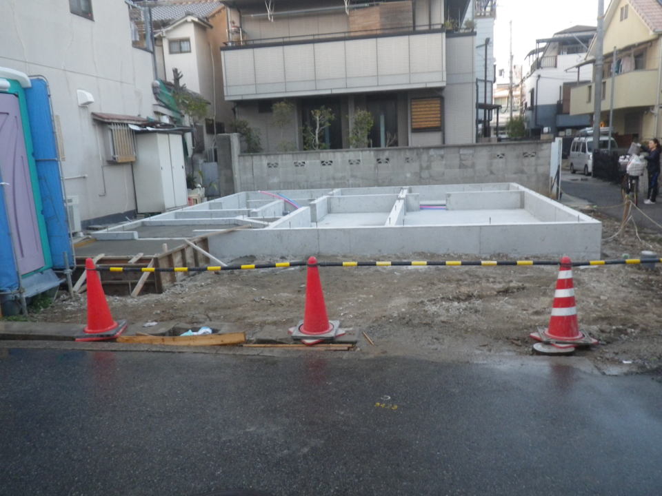 基礎完成