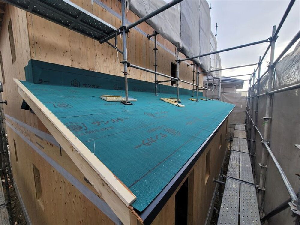 建て方（野地）