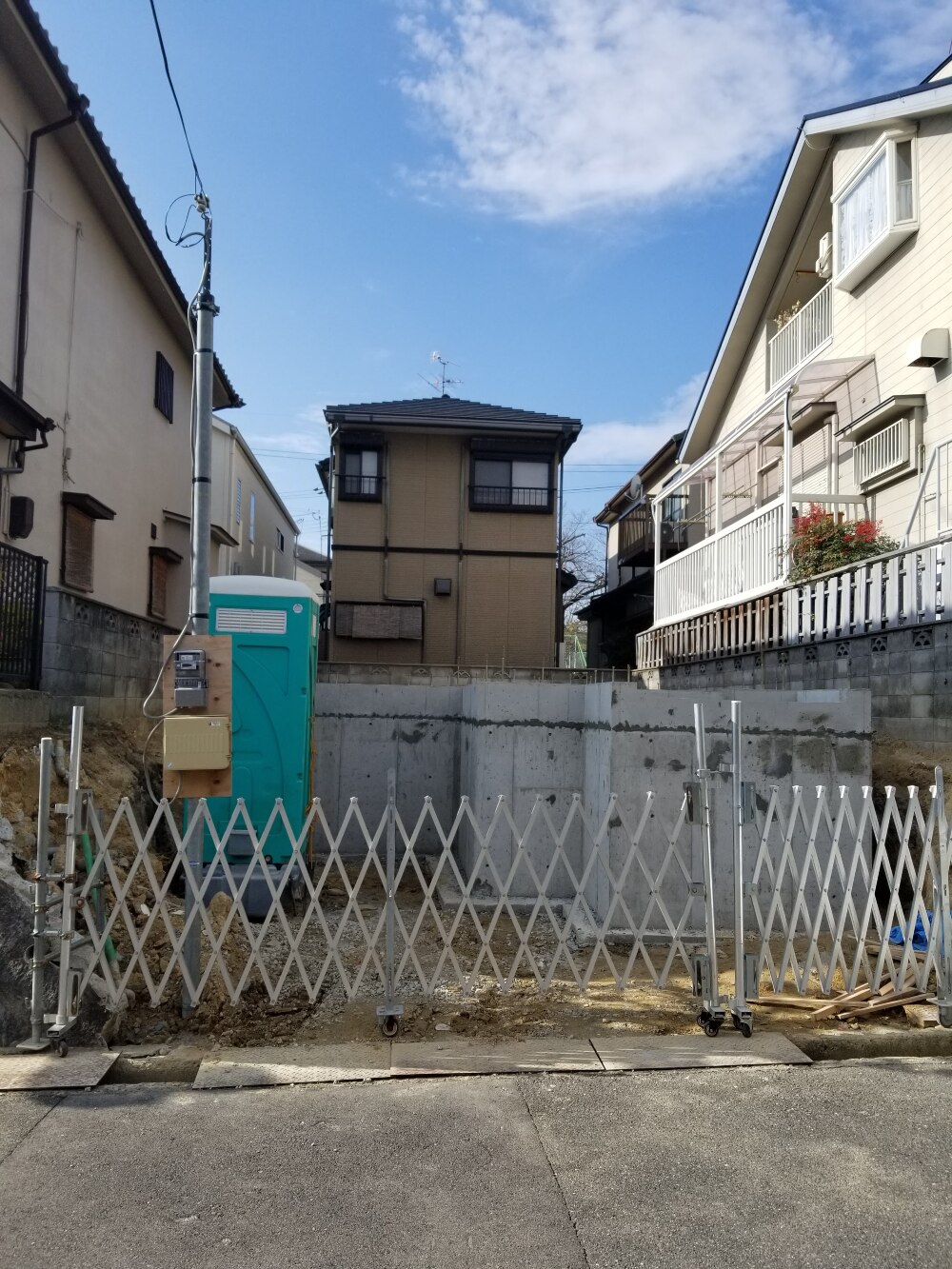 基礎完成