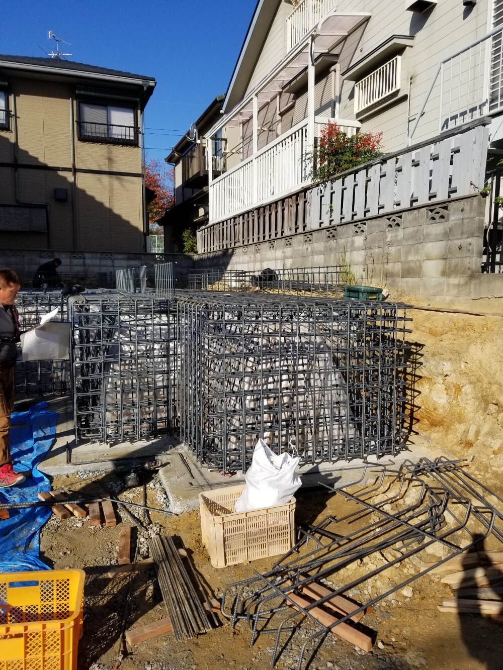 基礎着工