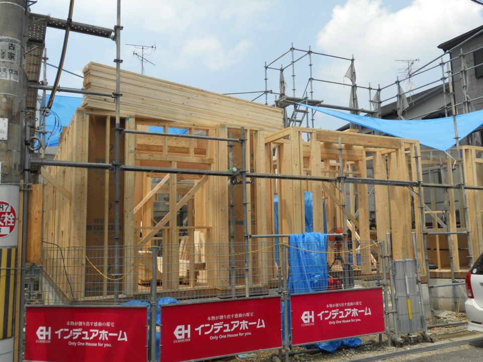 建て方（１階壁）