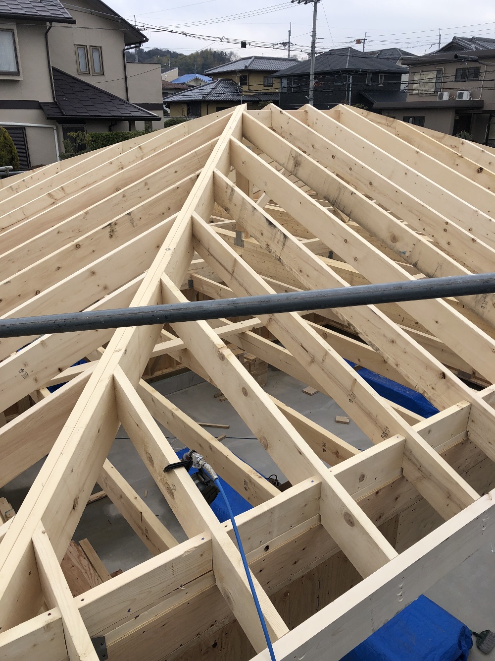 建て方（小屋組）