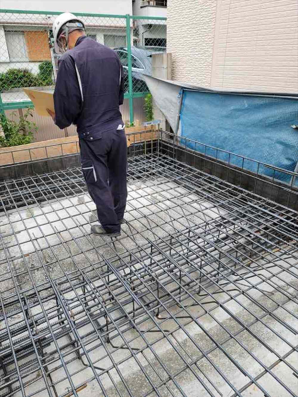 基礎配筋状況
