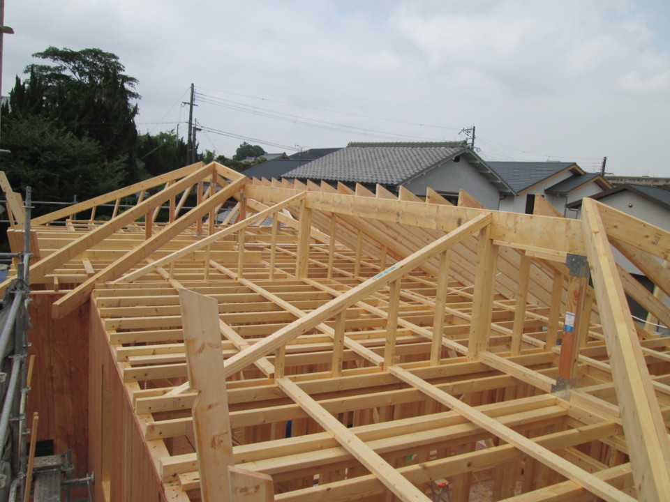 建て方（小屋組）