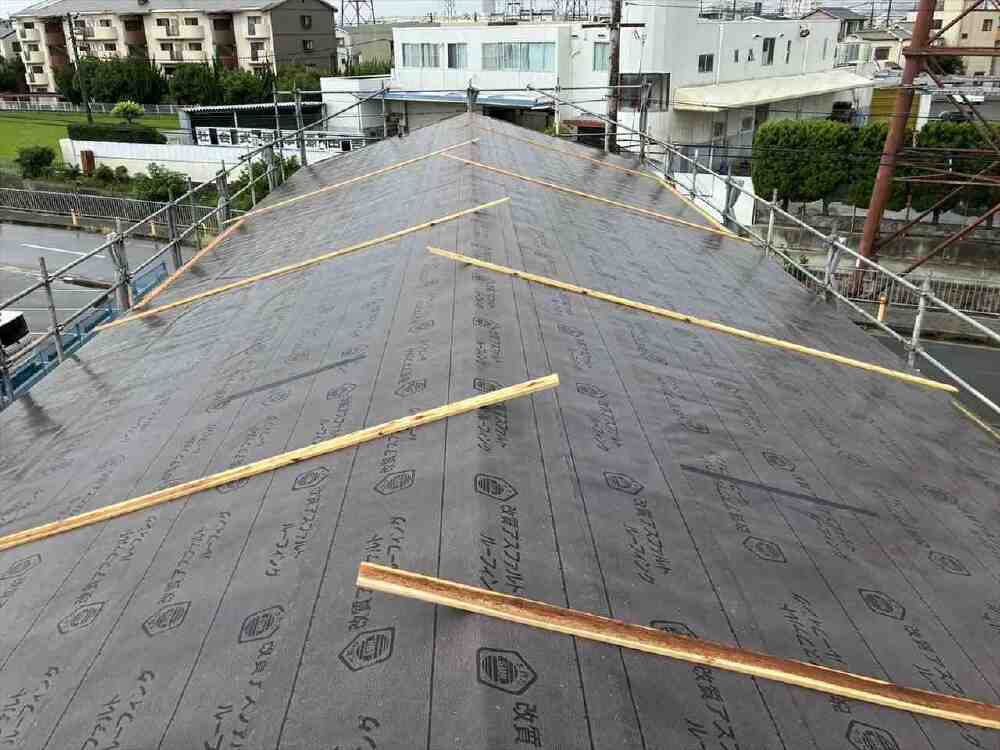 建て方（野地）