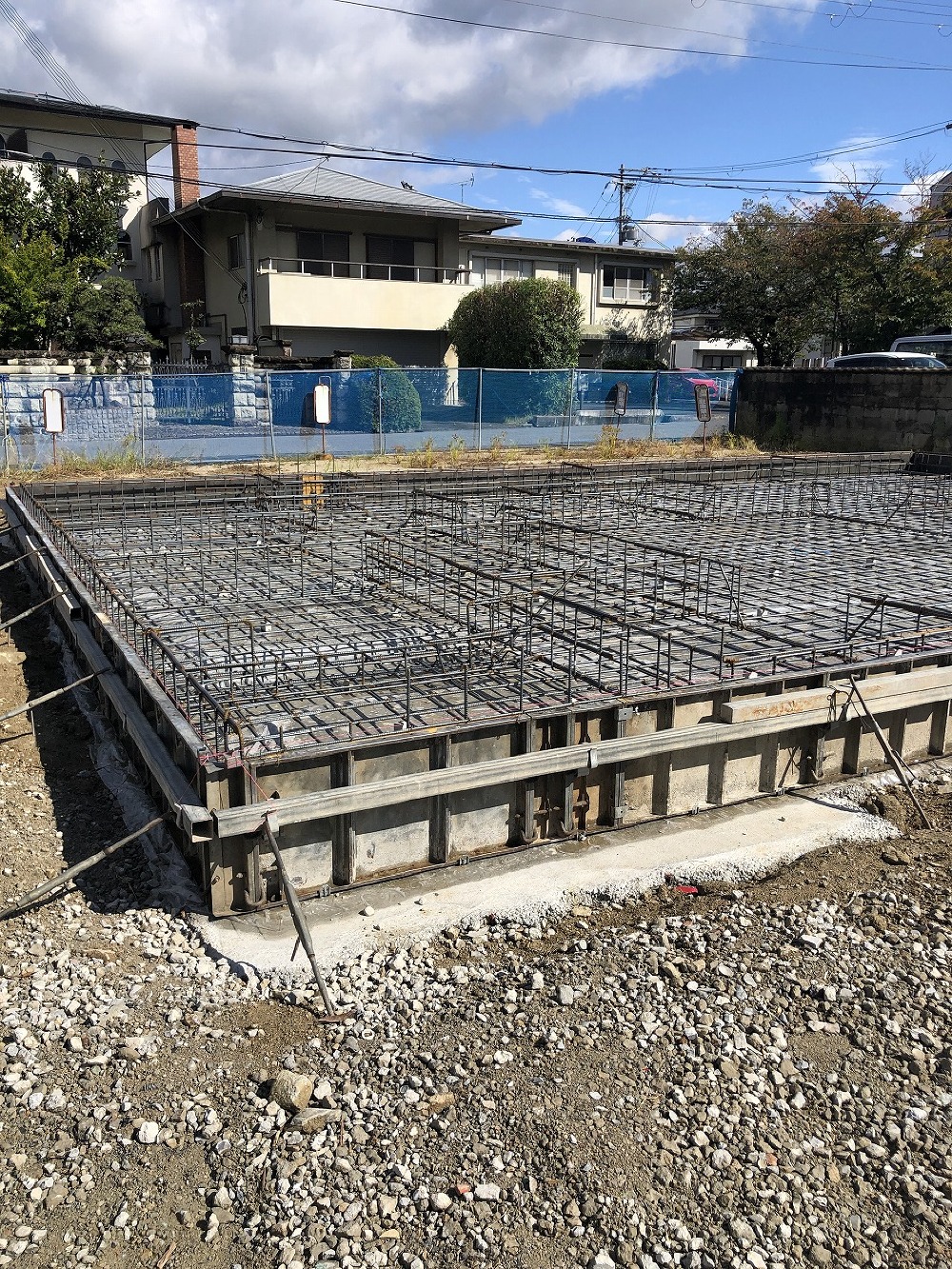 基礎配筋状況