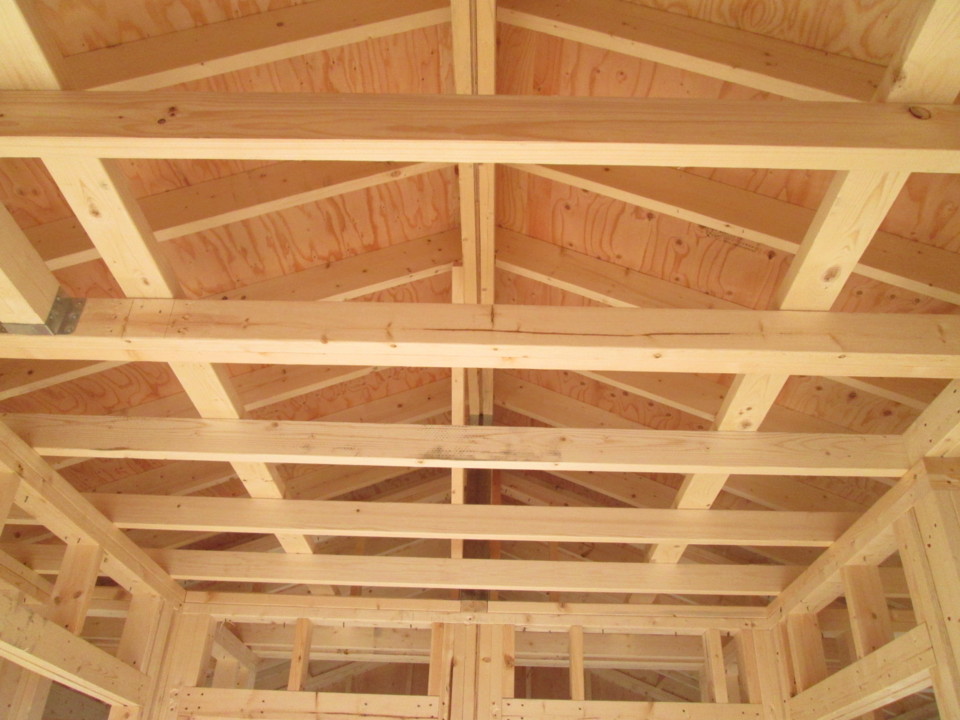 建て方（小屋組）