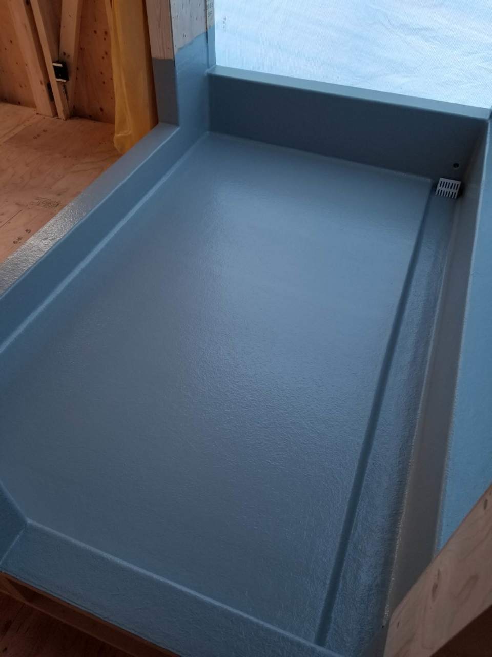 バルコニー防水状況