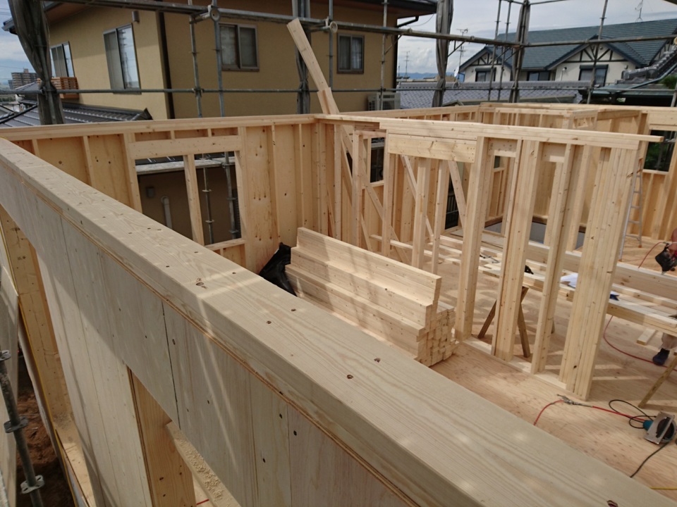 建て方（１階壁）