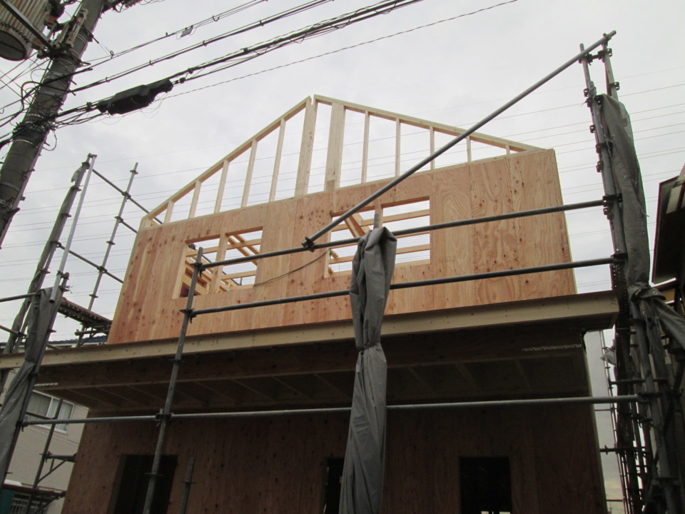 建て方（小屋組）