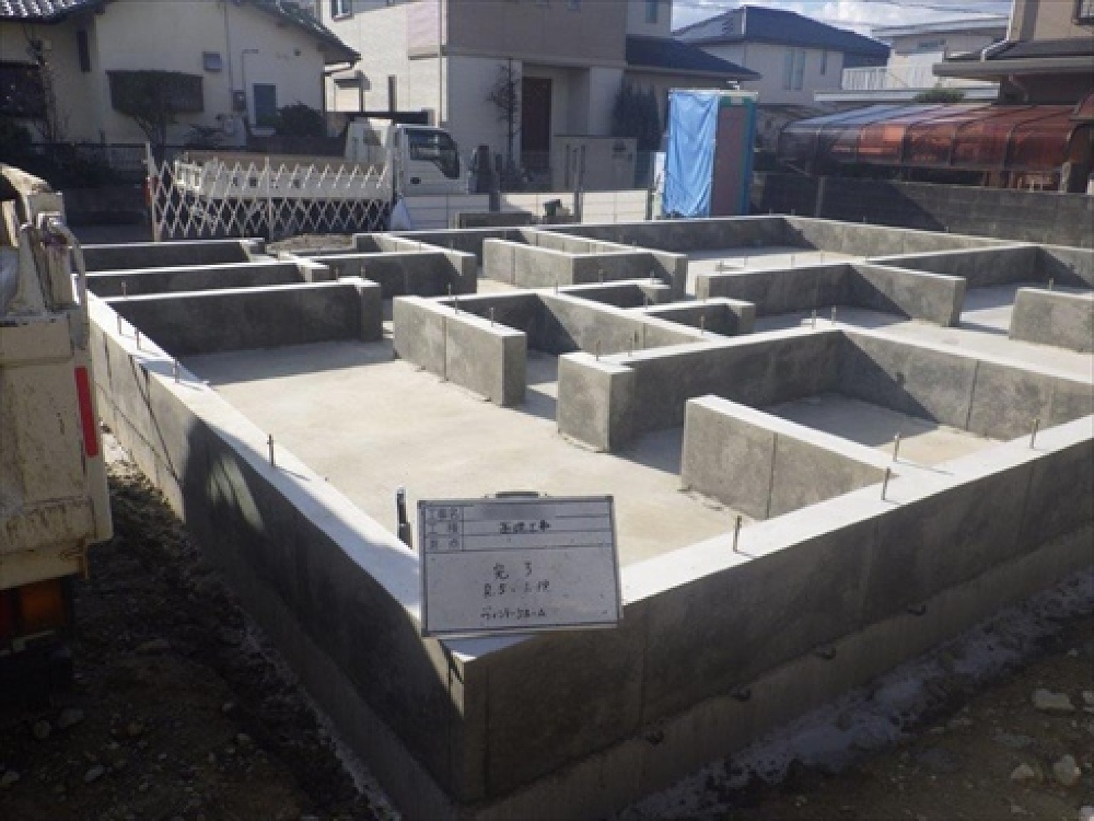 基礎完成