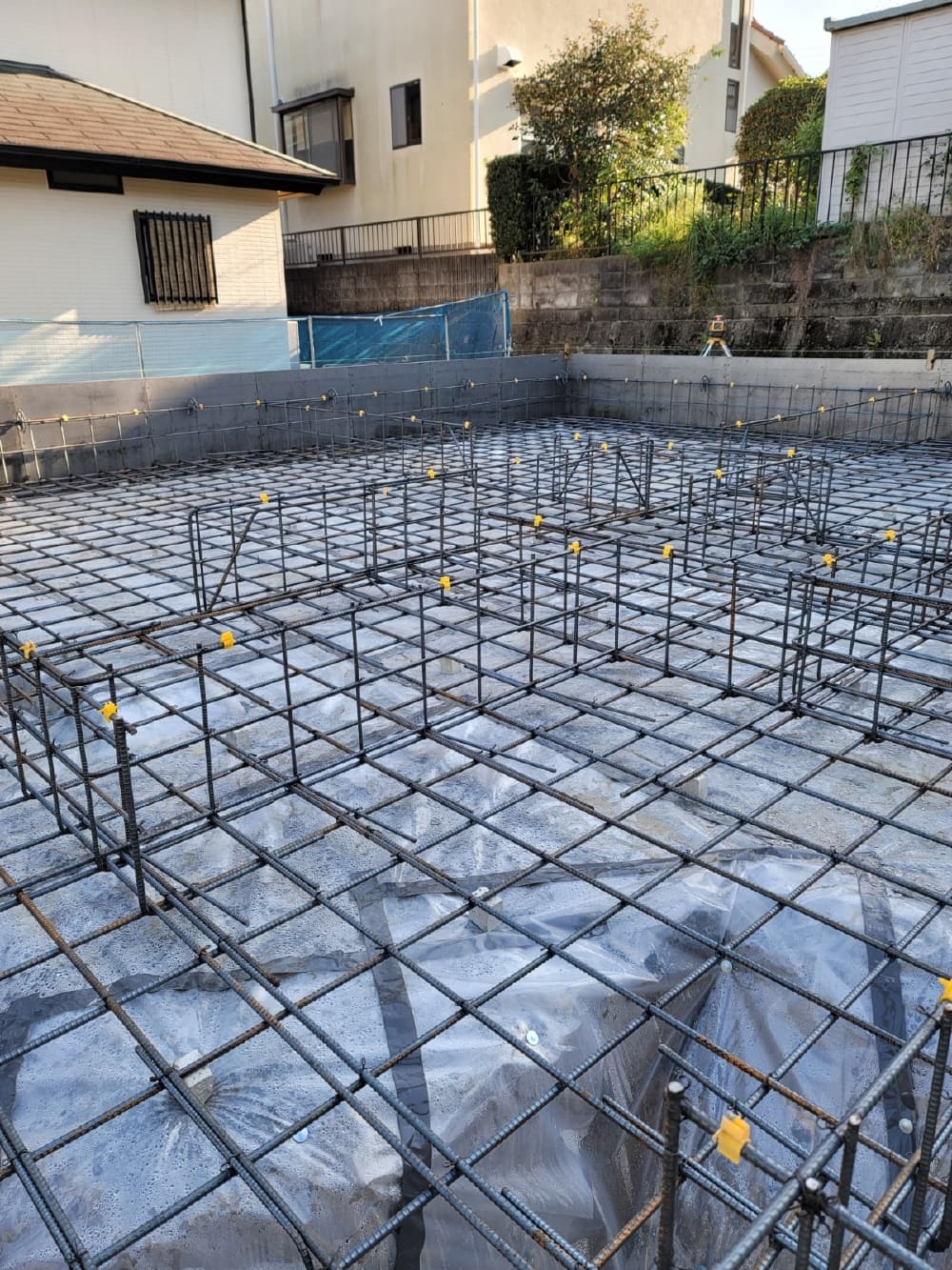 基礎配筋状況